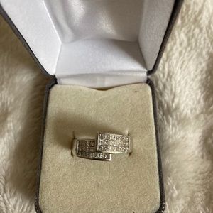 White 14kGold and Diamond ring